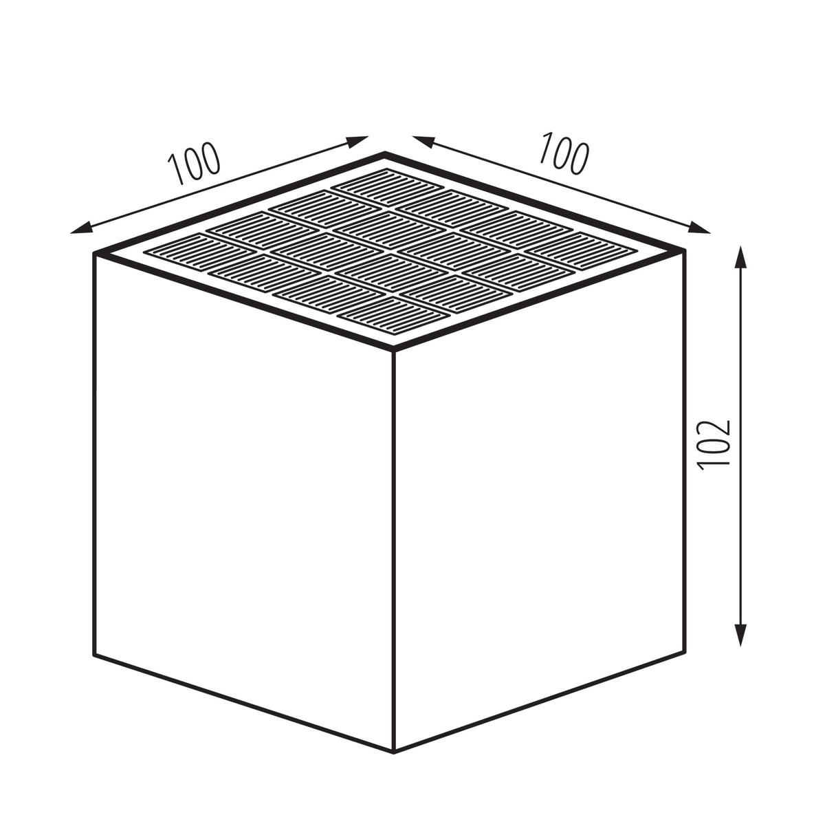 Kanlux REKA SOLAR dimensions