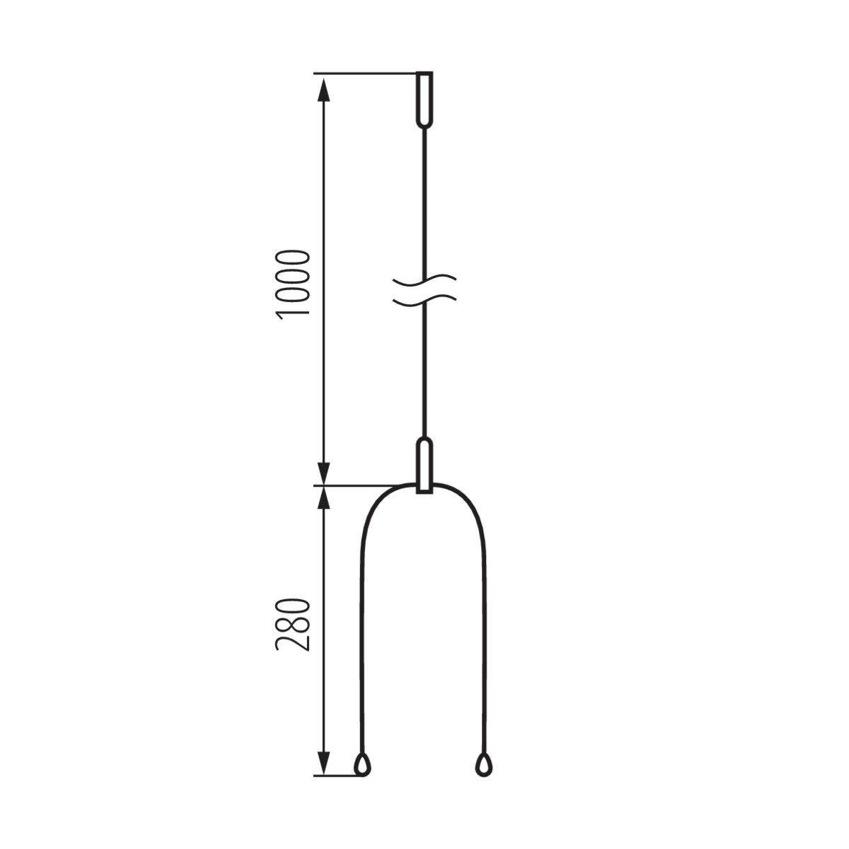 Kanlux SPN PANEL 120 dimensions