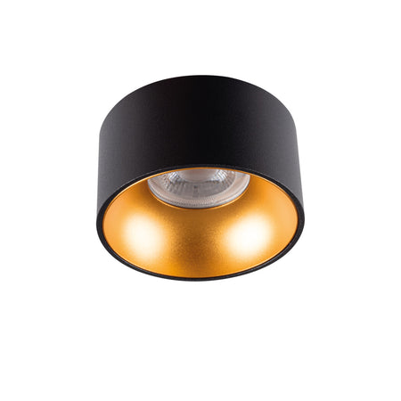 Kanlux MINI RITI GU10 B/G 27575 Schwarz/Gold – Produktansicht