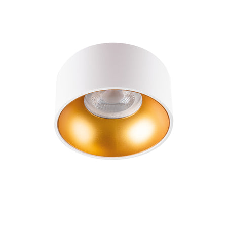 Kanlux MINI RITI GU10 W/G 27576 Weiß/Gold – Produktfoto