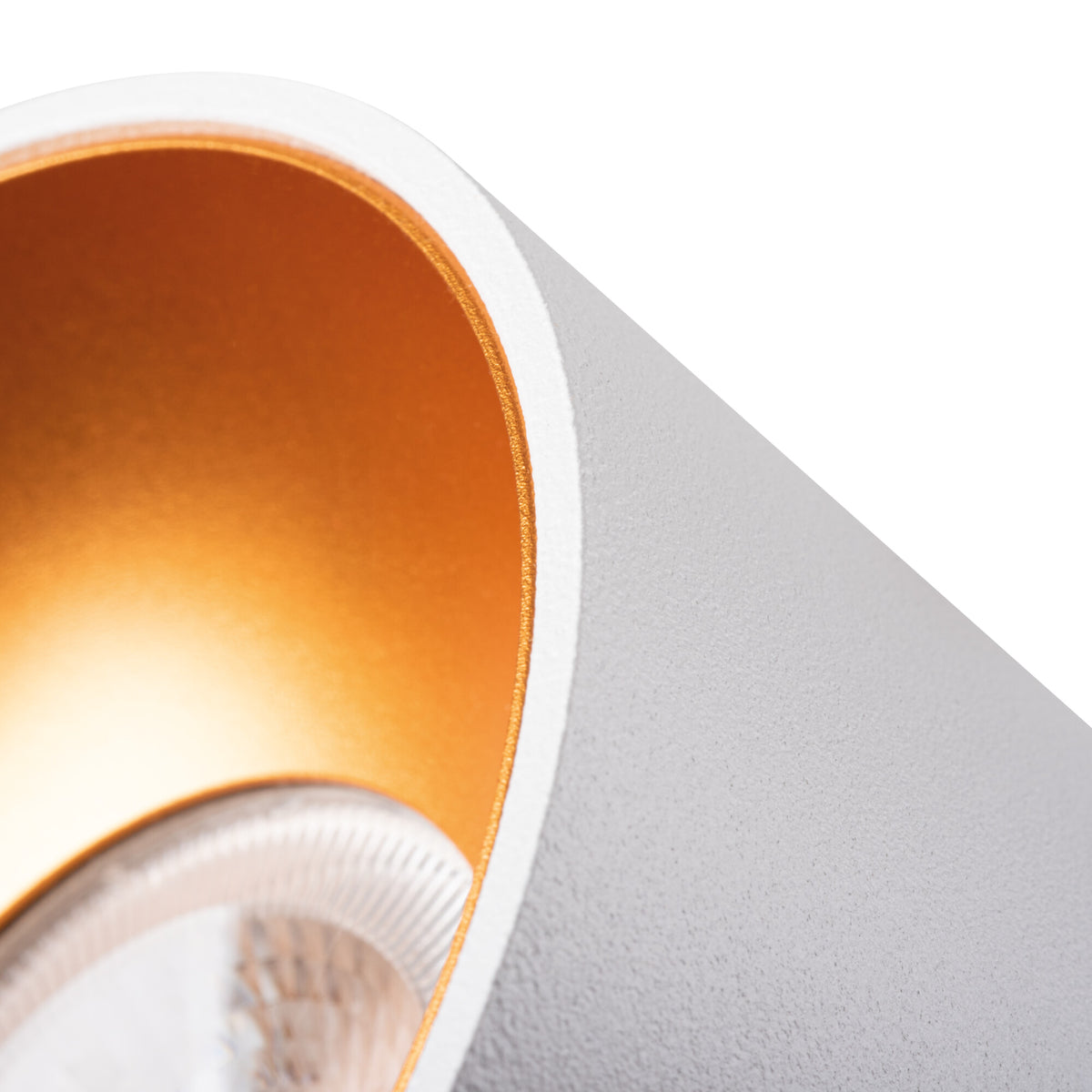 Kanlux MINI RITI GU10 W/G 27576 Weiß/Gold – Detailansicht