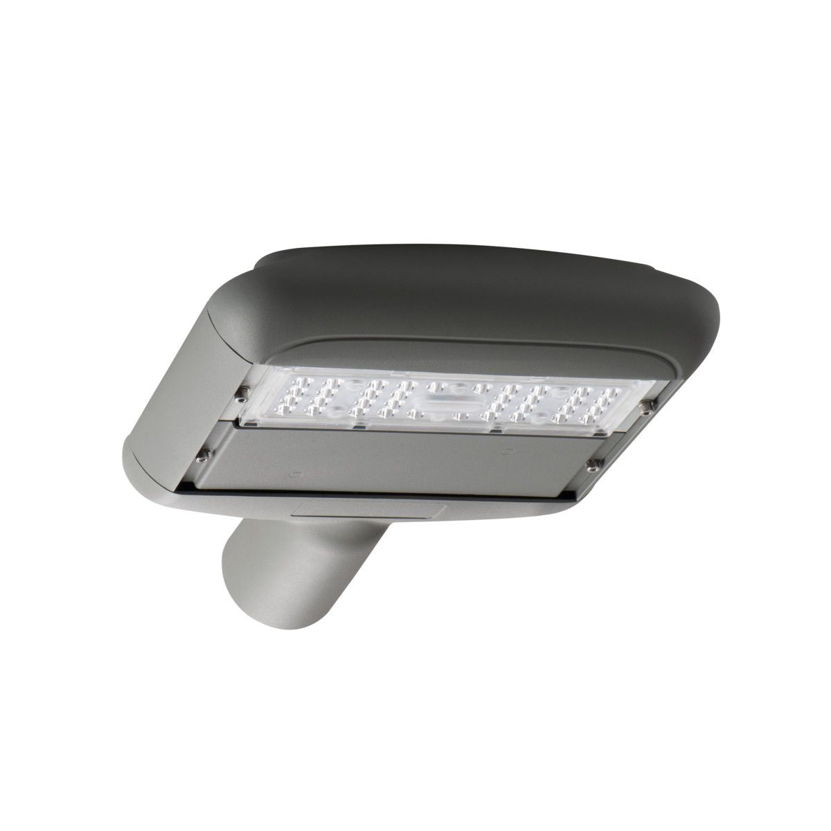 Parkplatz-LED-Leuchte grau 4000 lm, 30W IP65 230V