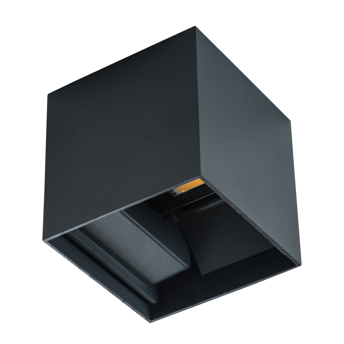 LED Außenwandleuchte CCT 7W IP54 Graphit – CUBE BEAM