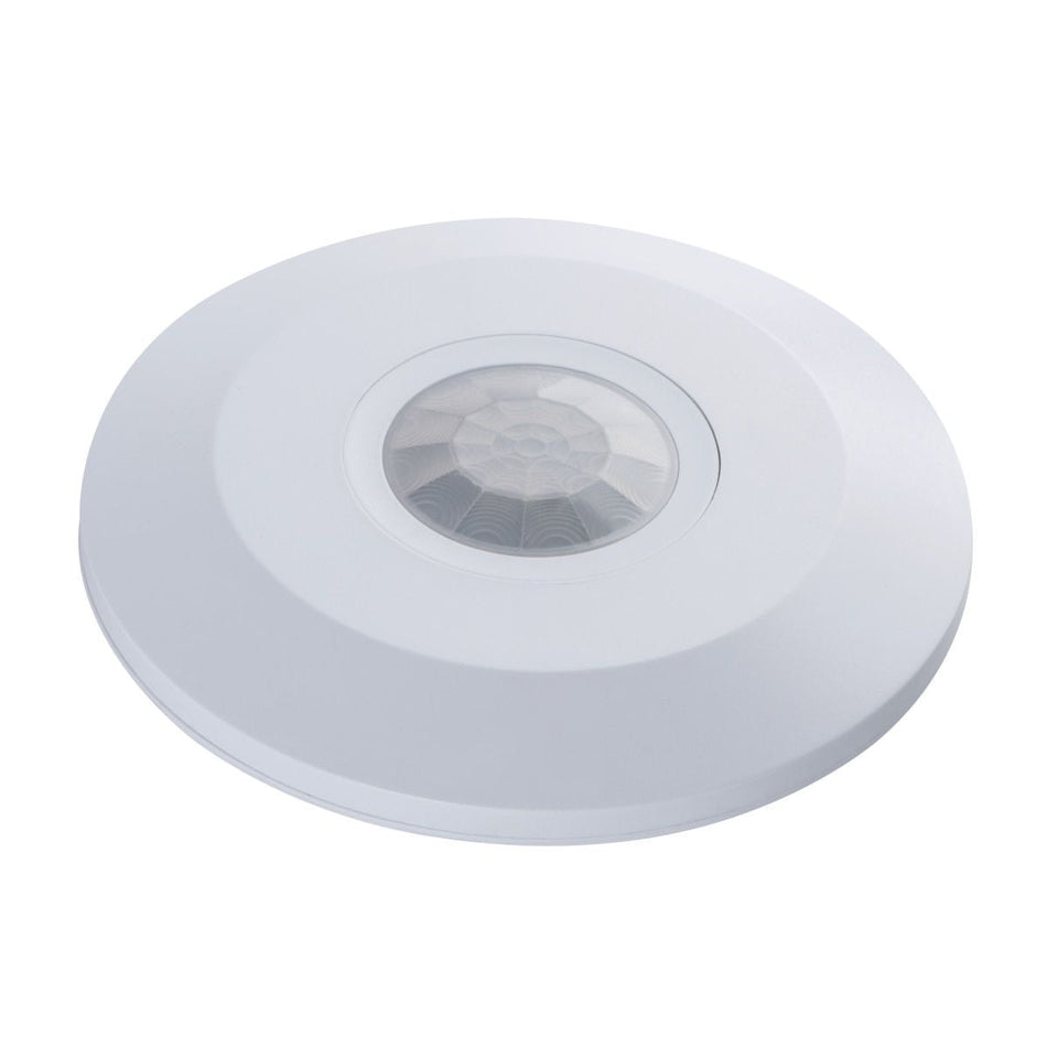 LED Bewegungsmelder PIR Sensor 360°, max 8m, weiß, rund, IP20 / 230V