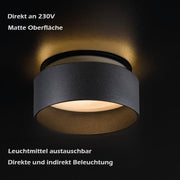 20x Glas Einbaustrahler Mit LED Ring + GU10 Fassung
