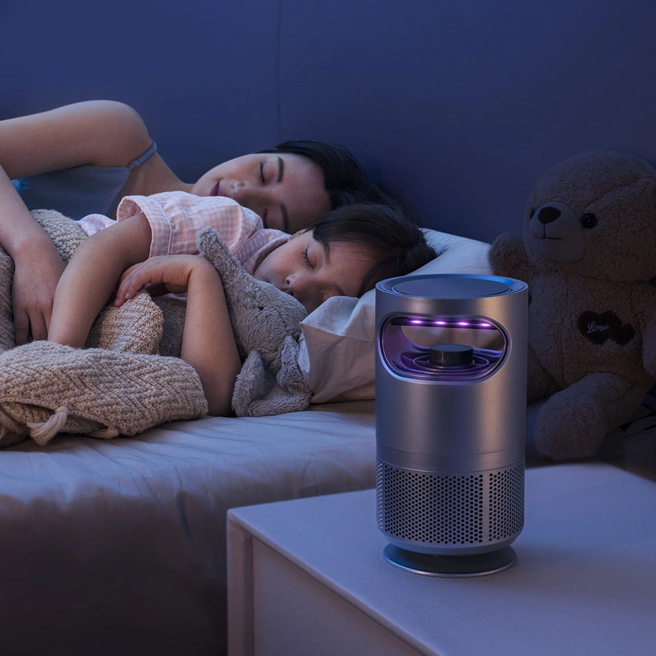 Elektrische Insektenfalle mit Ventilator 5W | Mücken- & Fliegenlampe für Innen & Außen