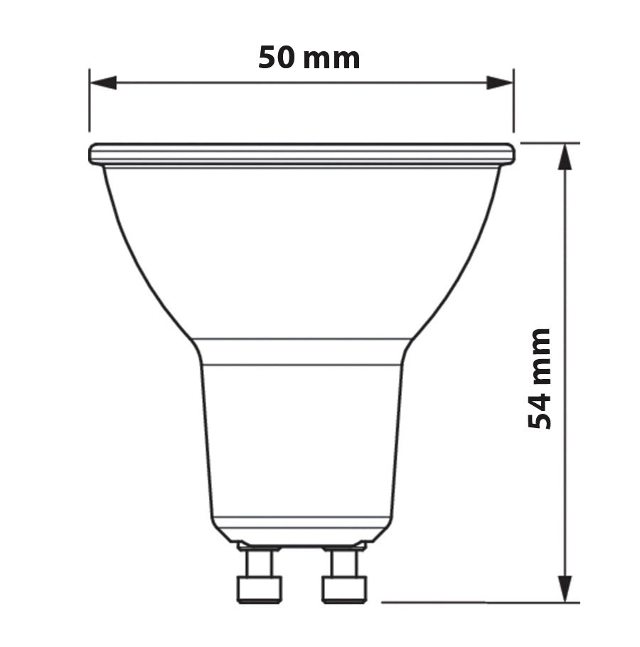 LED Leuchtmittel PHILIPS CorePro 4.9W GU10 230V Warmweiß / Neutralweiß