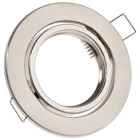 LED Einbaustrahler Decoro | rund, schwenkbar | Weiß, Schwarz, Chrom, Matt-Chrom, Antik-Messing | inkl. GU10 Fassung | 230V