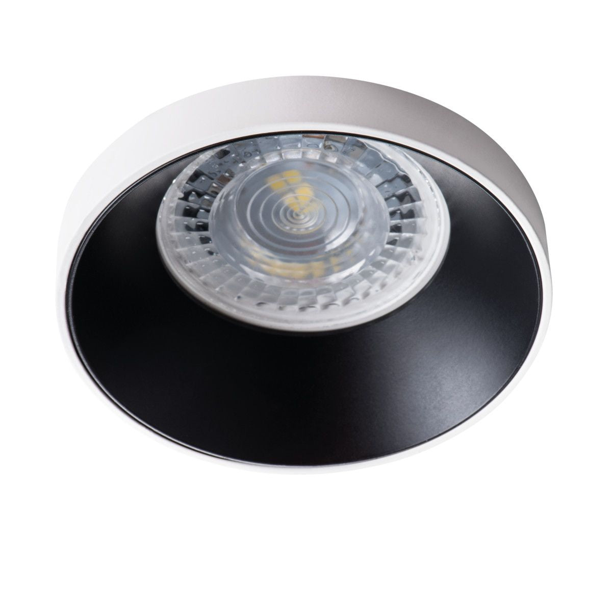 Recessed aluminum spotlight round Ø75 IP20 GU10 230V