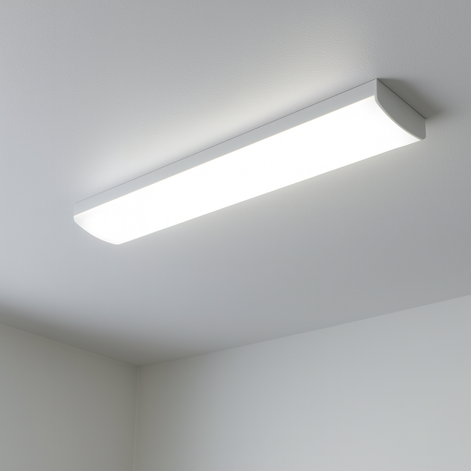 Luminaire linéaire LED blanc blanc chaud/blanc neutre 22/40W IP20 230V