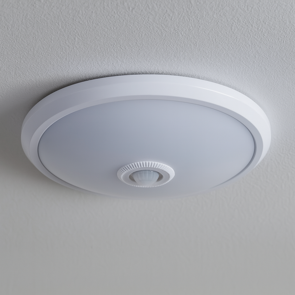 LED Deckenleuchte mit Bewegungssensor, IP20 230V