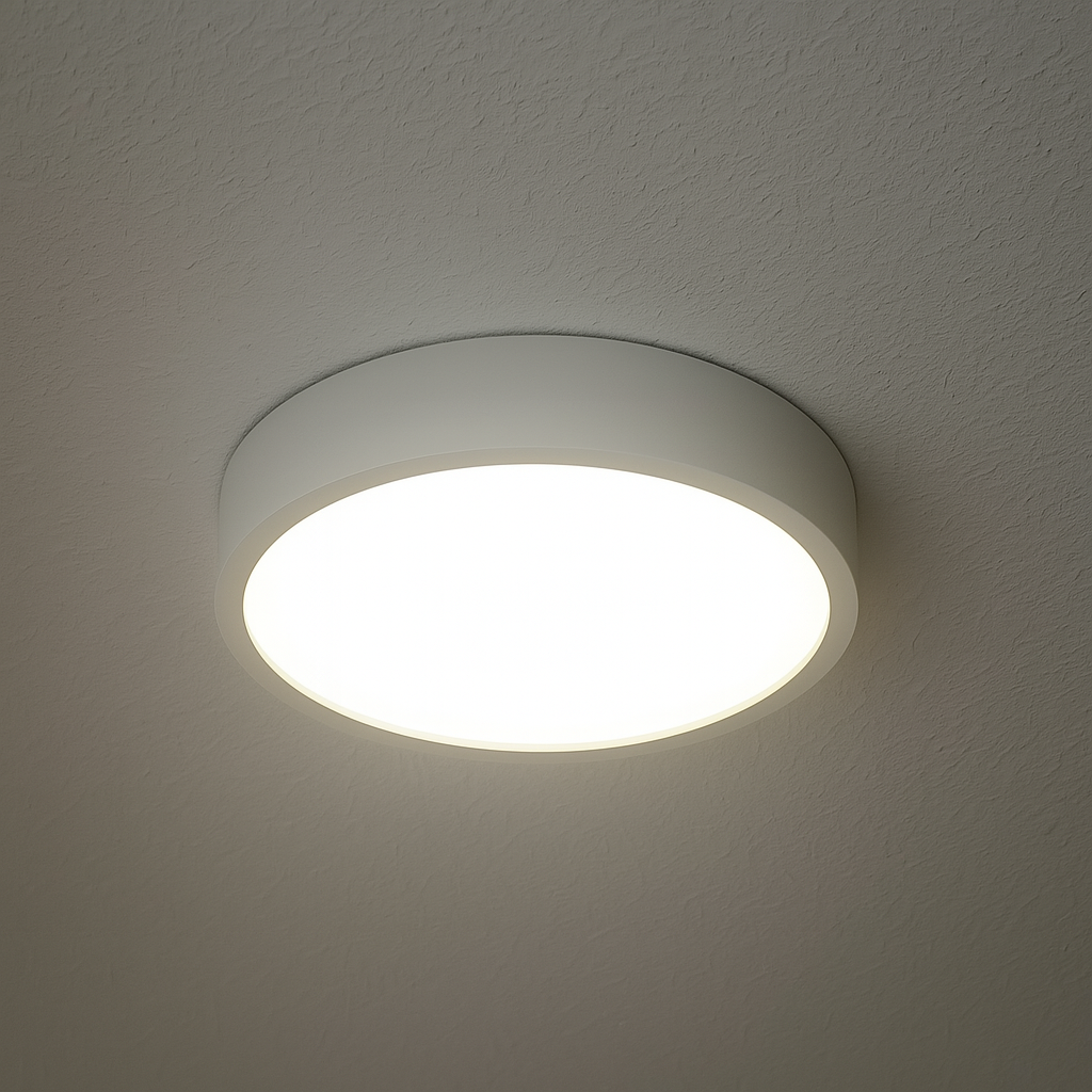 Ceiling light Jasmin 270mm white matt 20W IP20 E27 230V – Novoom Profi ...