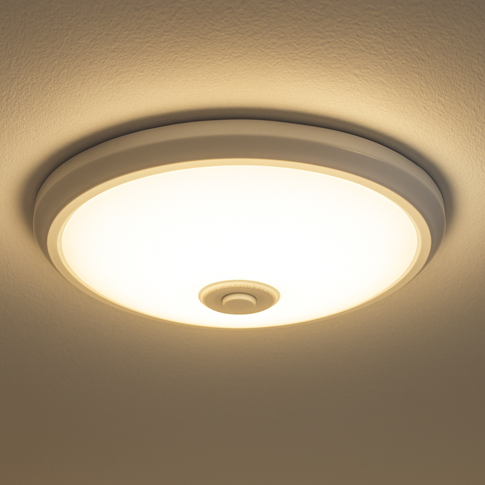LED Deckenleuchte mit Bewegungssensor, IP20 230V