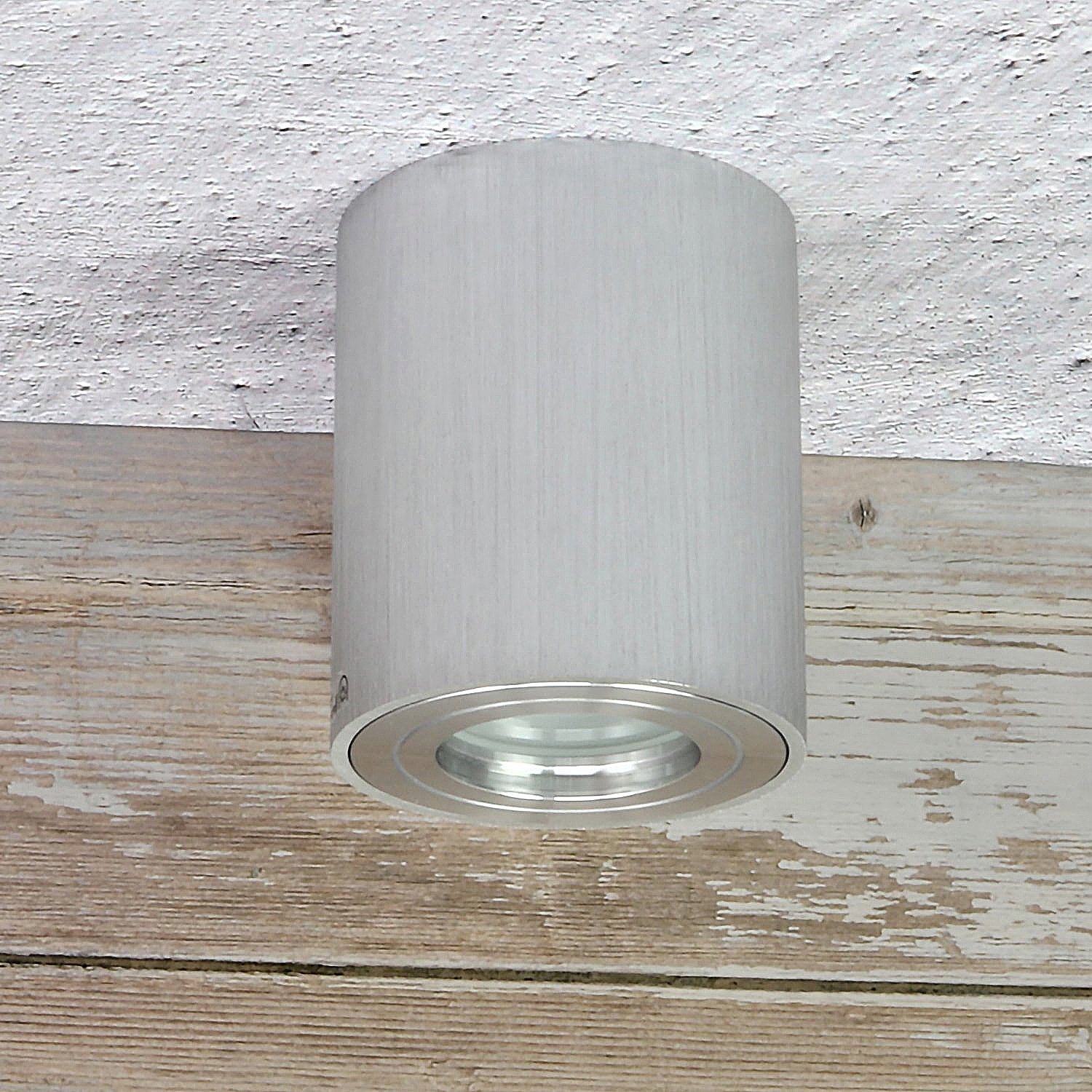 Spot en saillie aluminium MILANO-R IP44 Rond 95mm X Ø80mm IP44 GU10 230V 