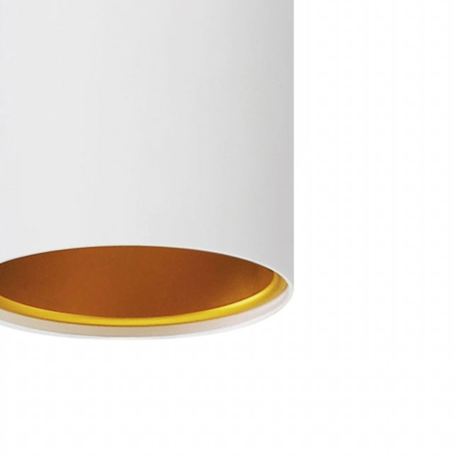 LED surface-mounted spotlight Sunny S | Round | White-gold | Ø70x128mm | GU10 | 230V