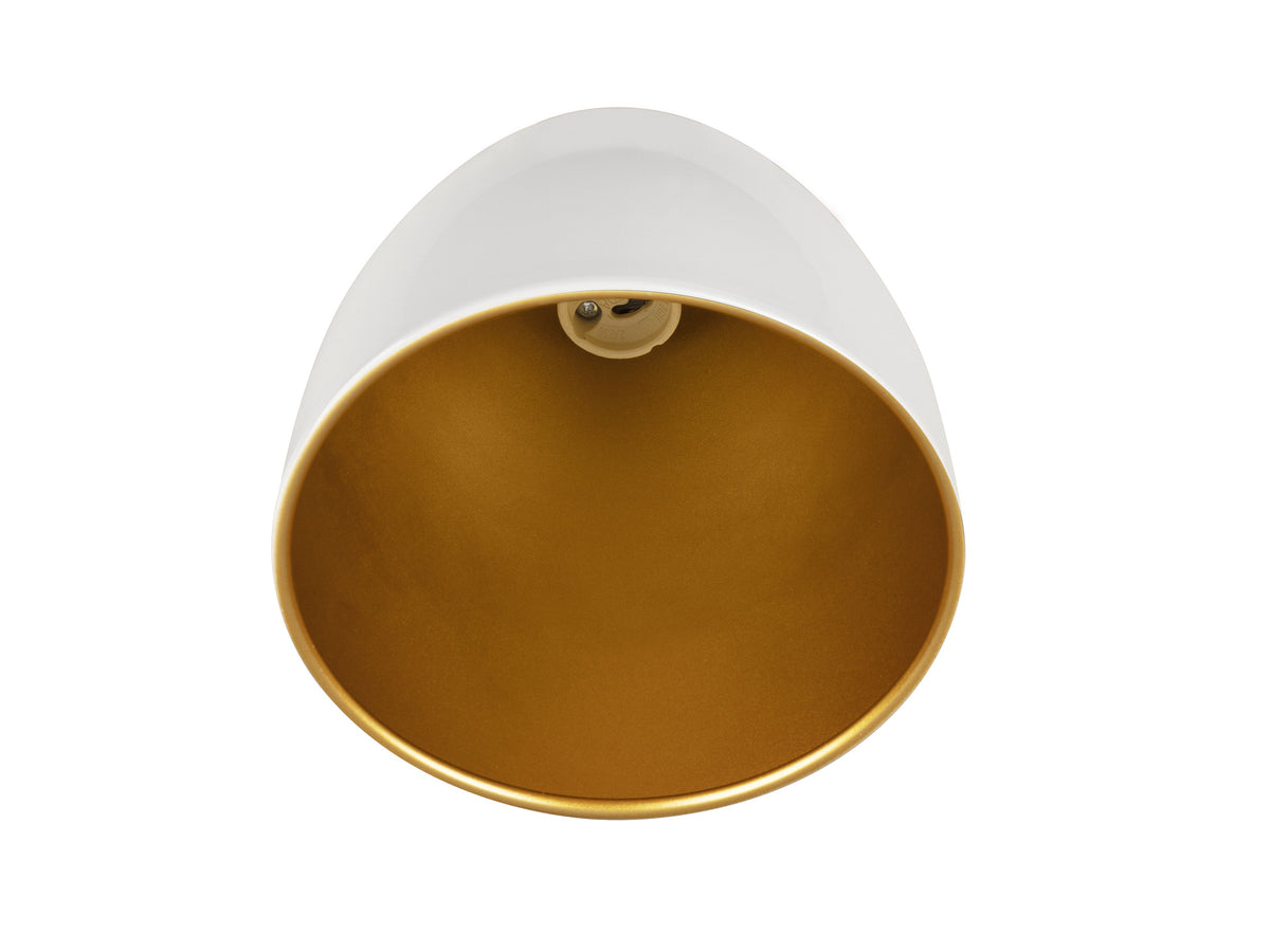 SLV PARA CONE 14 Pendelleuchte 1008059 Weiß/Gold Detailansicht