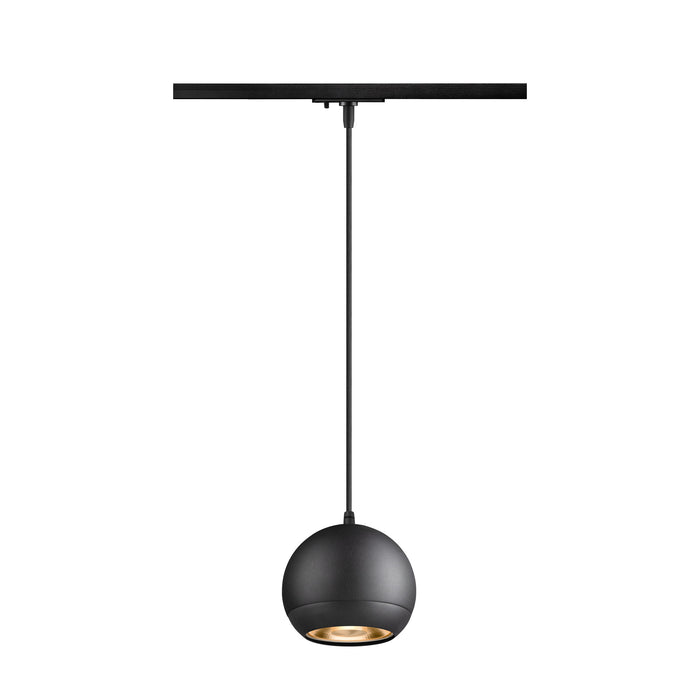 SLV LIGHT EYE 150 1-Phasen Pendelleuchte Schwarz 1008174