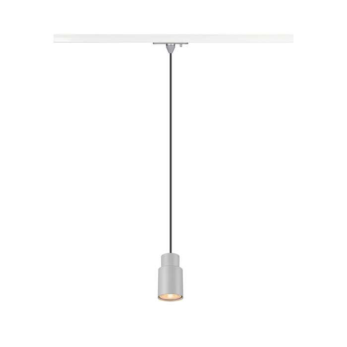 SLV PURI 2.0 Tube Pendelleuchte Grau 1008257