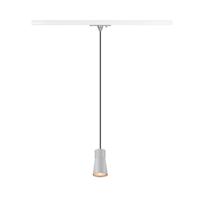 SLV PURI 2.0 Cone Pendelleuchte Grau 1008261