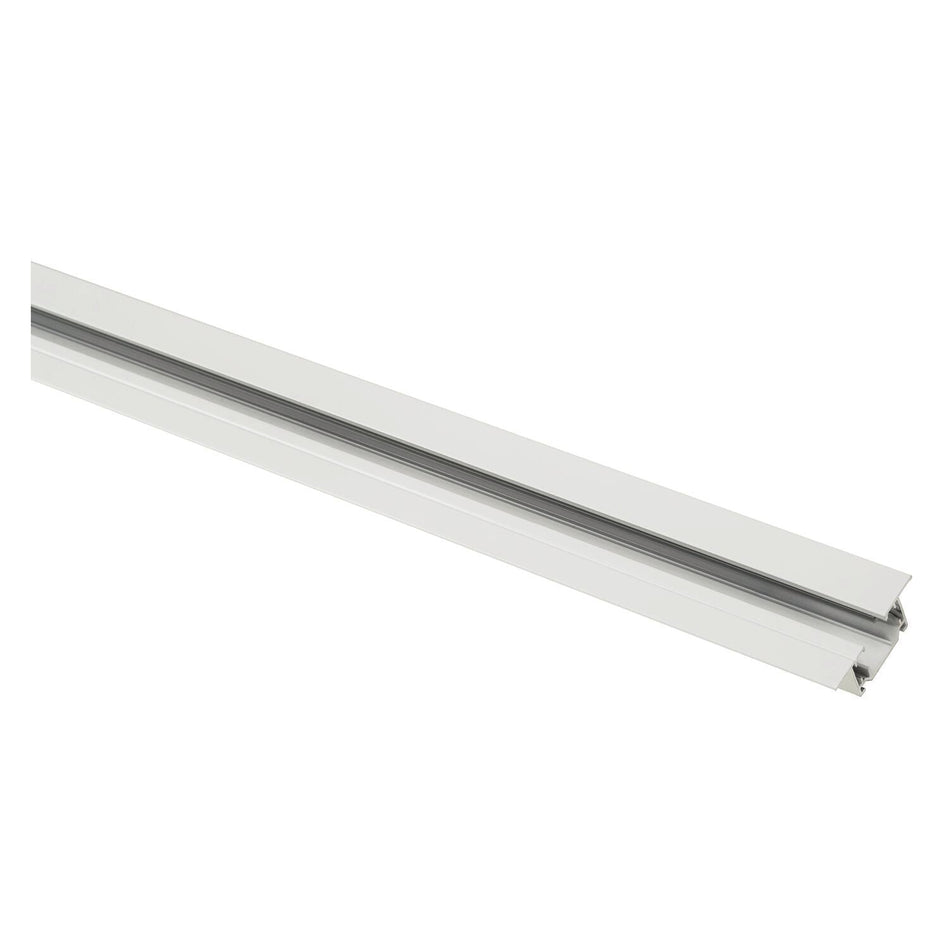 SLV 1-Phasen Einbauschiene 2 m Weiß 143221