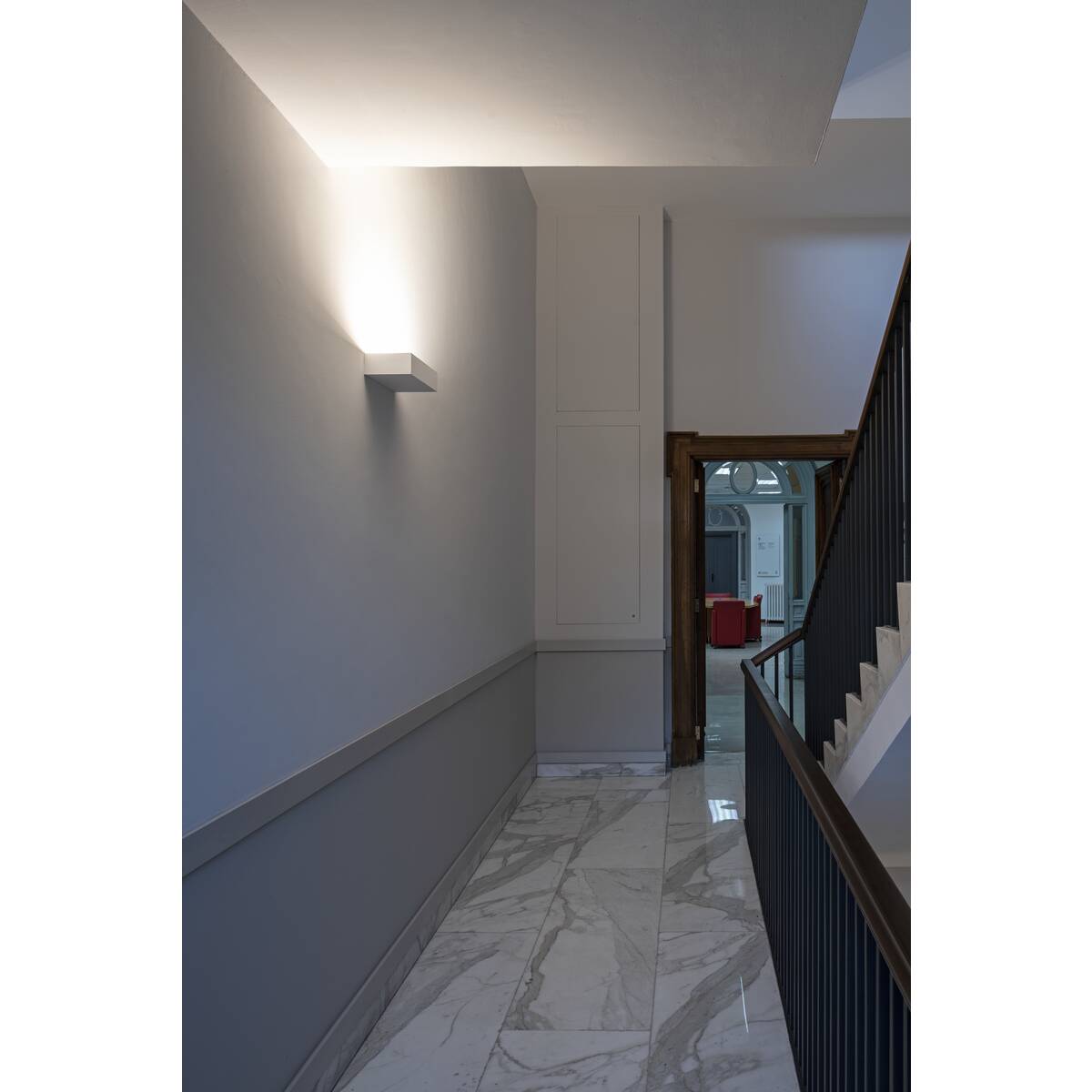 Applique murale d'intérieur à LED Shell 30 Wl 3000K Blanc