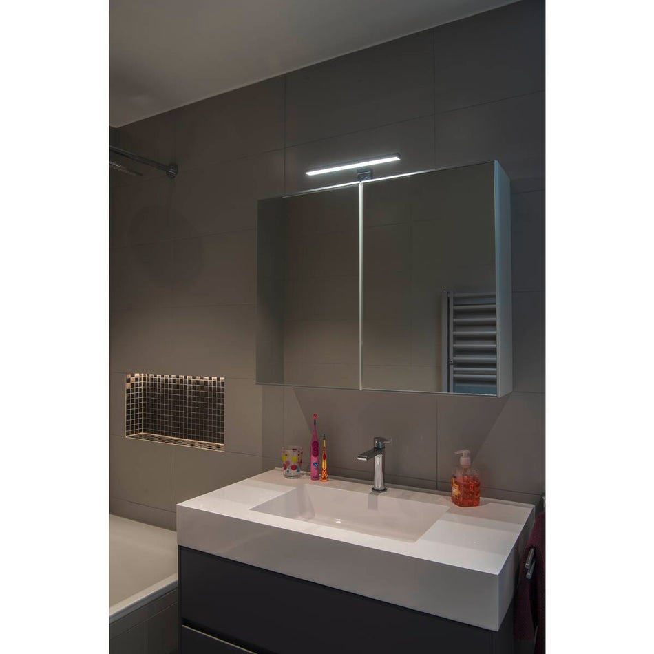 SLV 30 Spiegelleuchte Led 4000K Kurz Chrom Ip44