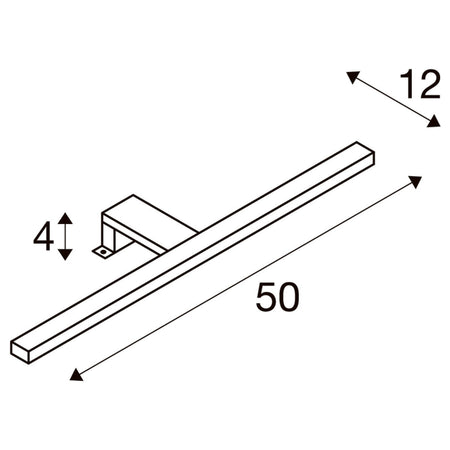 SLV DORISA 50 1000780 Maßzeichnung