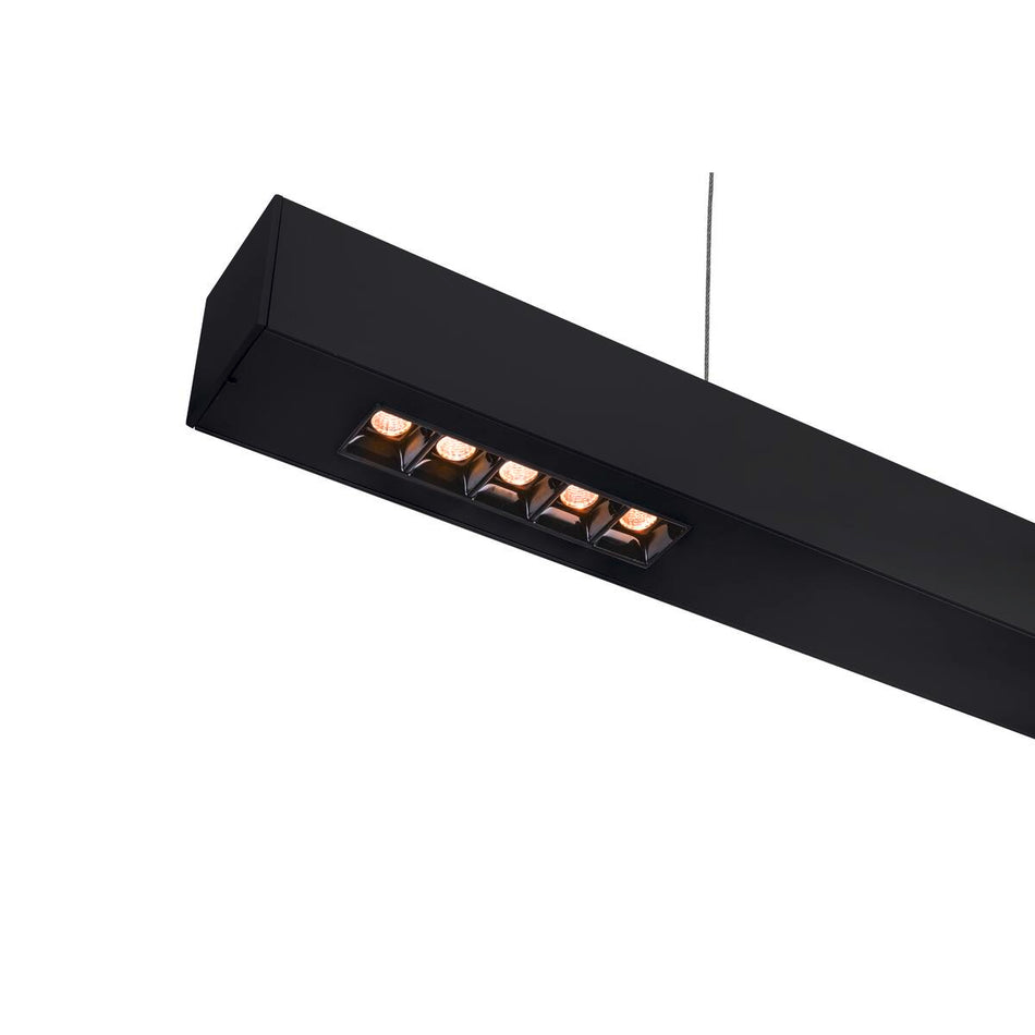 SLV  Led Indoor Pendelleuchte 1m Bap Schwarz 3000K