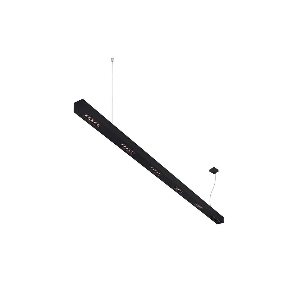 SLV Led Indoor Pendelleuchte 2m Bap Schwarz 3000K