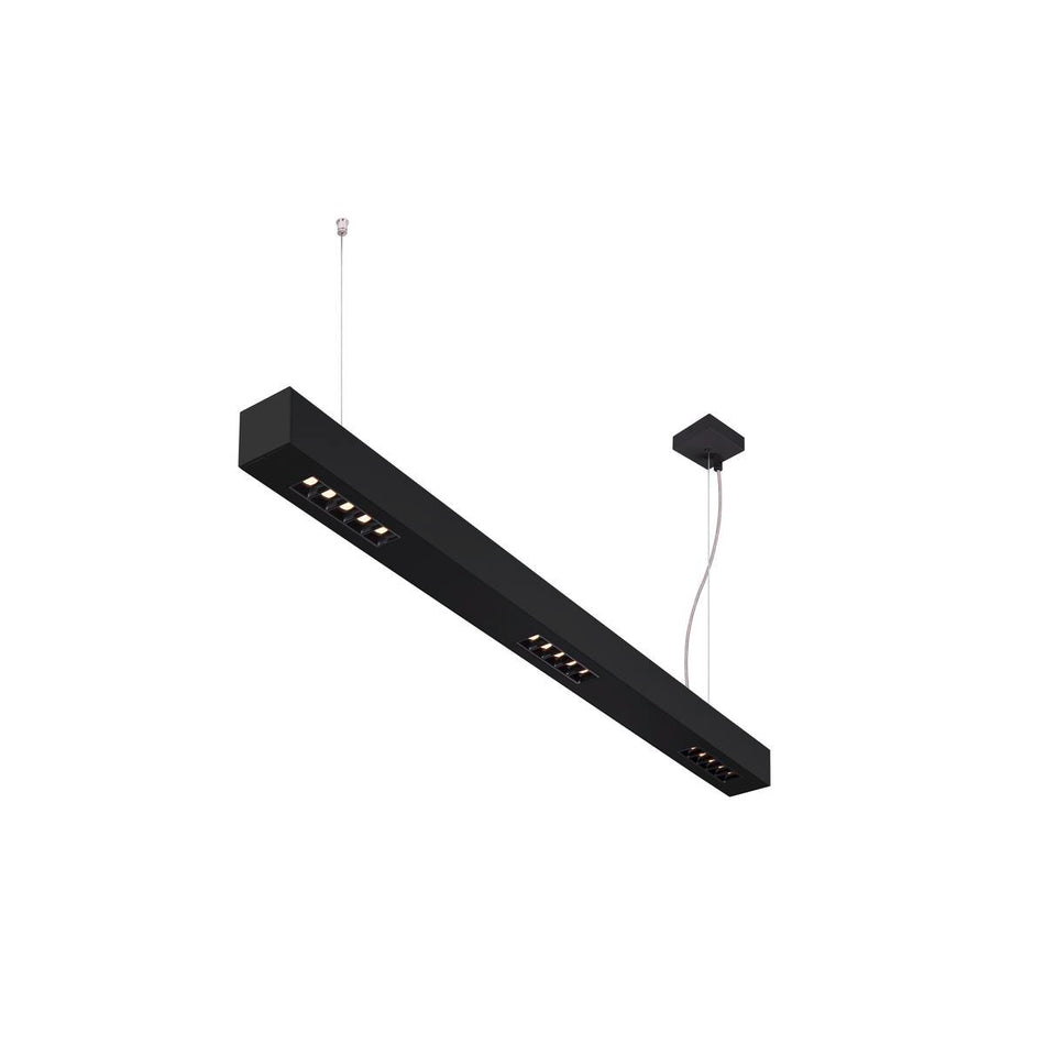 SLV Led Indoor Pendelleuchte 1m Bap Schwarz 4000K