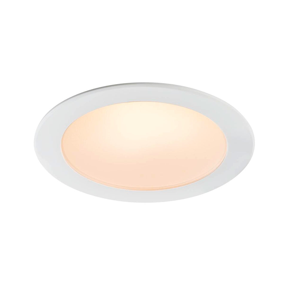 Plafonnier encastré d'intérieur Akalo D83 3000K 4000K 5700K Blanc réglable