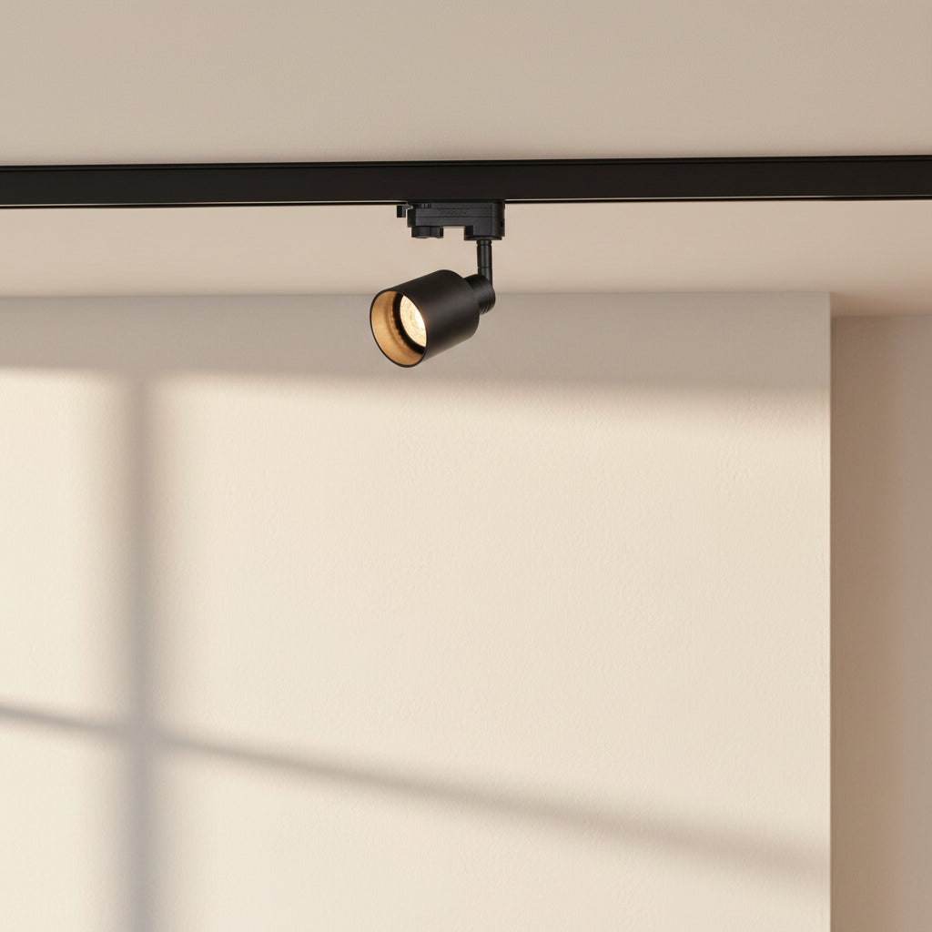 SLV PURI TRACK 3 Phasen System Leuchte konventionell Schwarz – 10 W