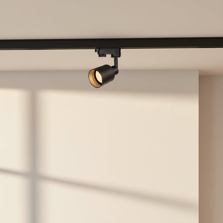 SLV PURI TRACK 3 Phasen System Leuchte konventionell Schwarz – 10 W