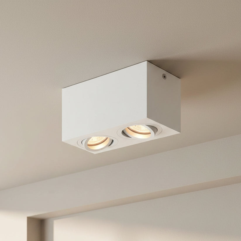 SLV TRILEDO Deckenaufbauleuchte konventionell Weiß – 10 W