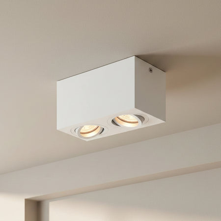 SLV TRILEDO Deckenaufbauleuchte konventionell Weiß – 10 W