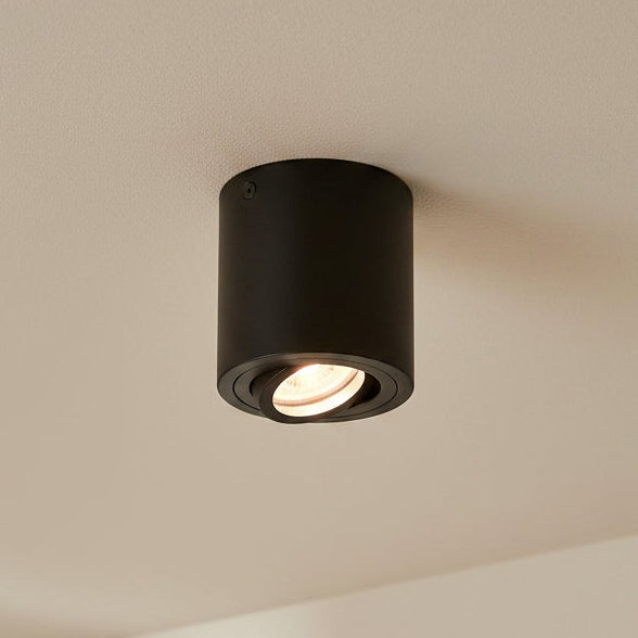 SLV TRILEDO Deckenaufbauleuchte konventionell Schwarz – 10 W