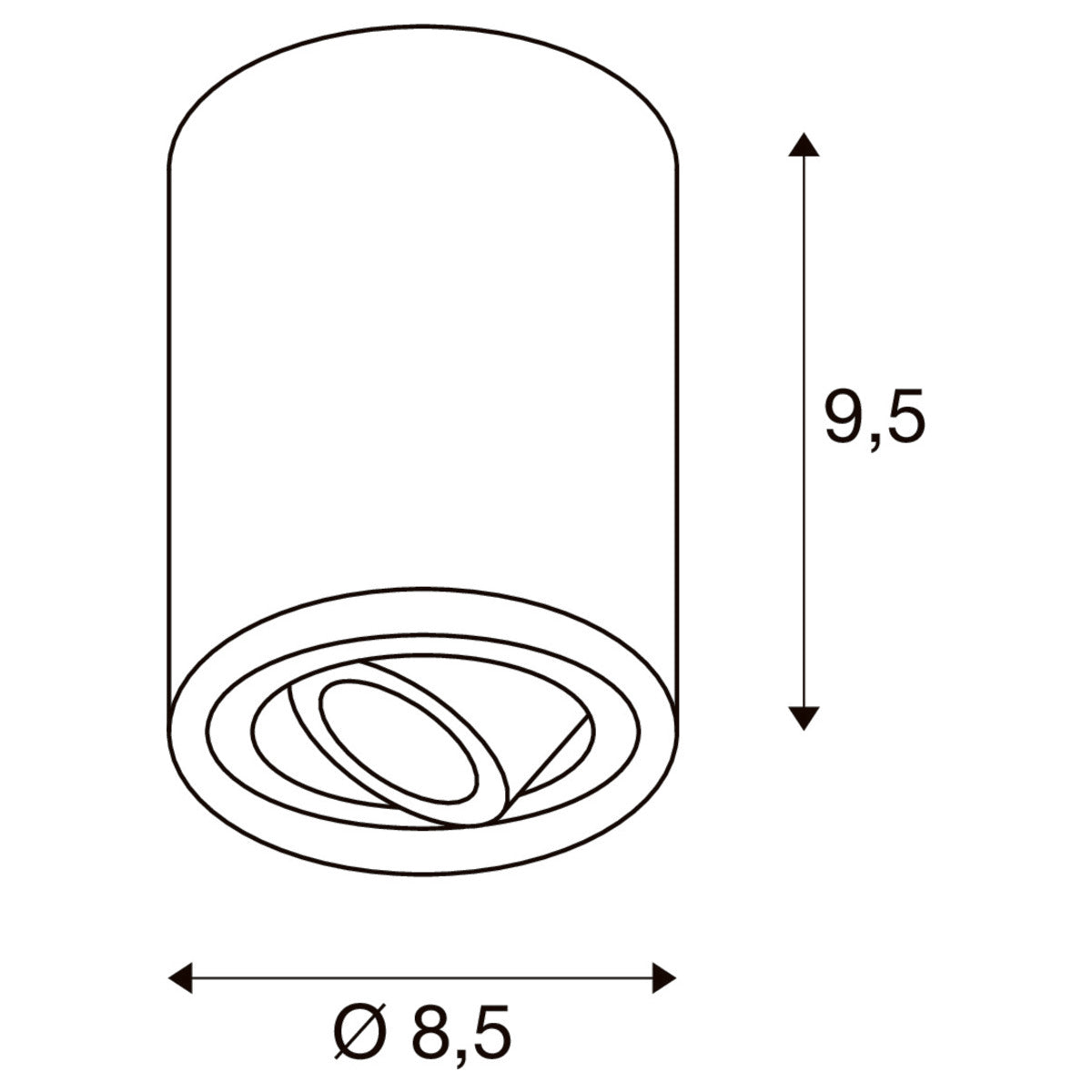 TRILEDO SLV Leuchte – Ansicht 5