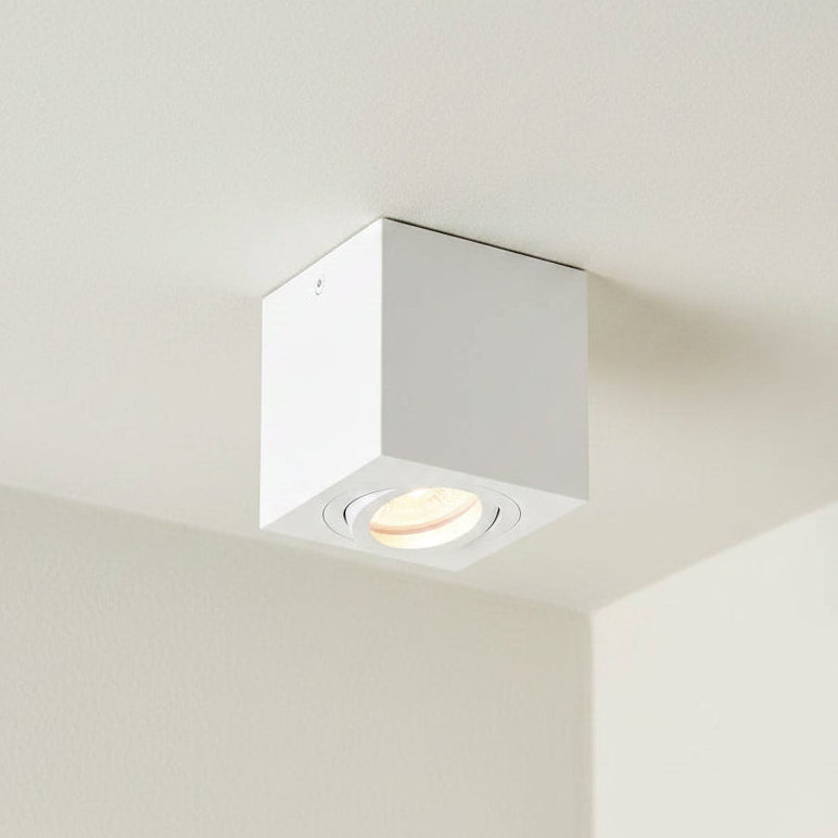 SLV TRILEDO Deckenaufbauleuchte konventionell Weiß – 10 W