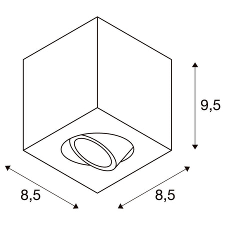 TRILEDO SLV Leuchte – Ansicht 2