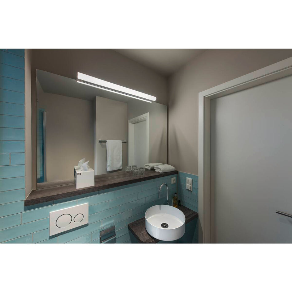 SLV  90 Led Indoor Wandaufbauleuchte Chrom IP44 3000K 21W