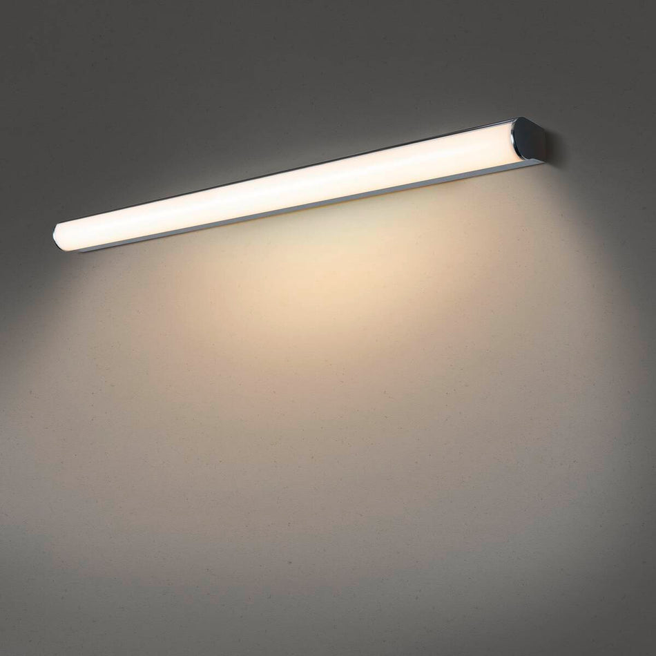 SLV  90 Led Indoor Wandaufbauleuchte Chrom IP44 3000K 21W