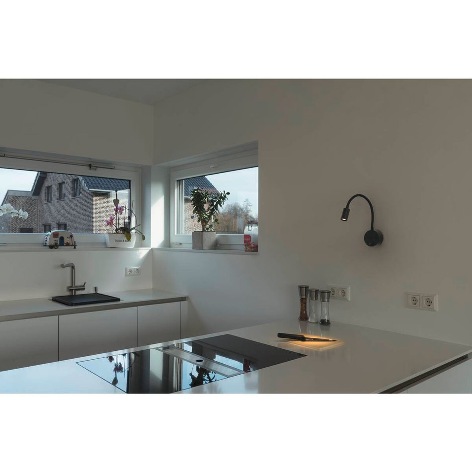 SLV  Led Indoor Wandaufbauleuchte Schwarz 2700K