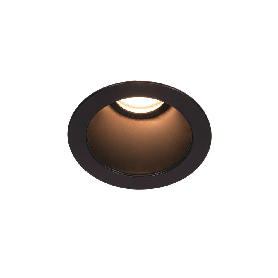 Plafonnier encastré d'intérieur Horn Magna Led Noir 3000K 25°
