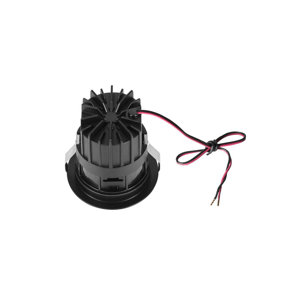Plafonnier encastré d'intérieur Horn Magna Led Noir 3000K 25°