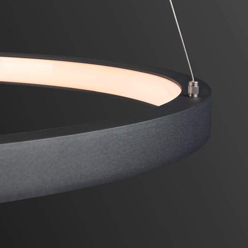 SLV  Dali Indoor Led Pendelleuchte Schwarz 3000/4000K