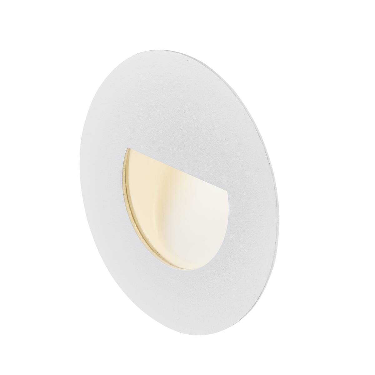 Woro Indoor LED recessed wall light 3000K White