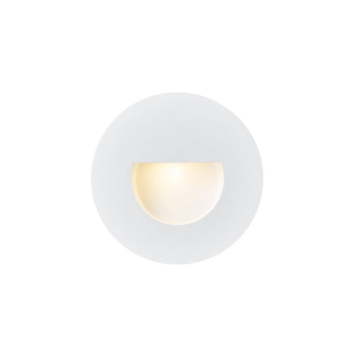 Woro Indoor LED recessed wall light 3000K White