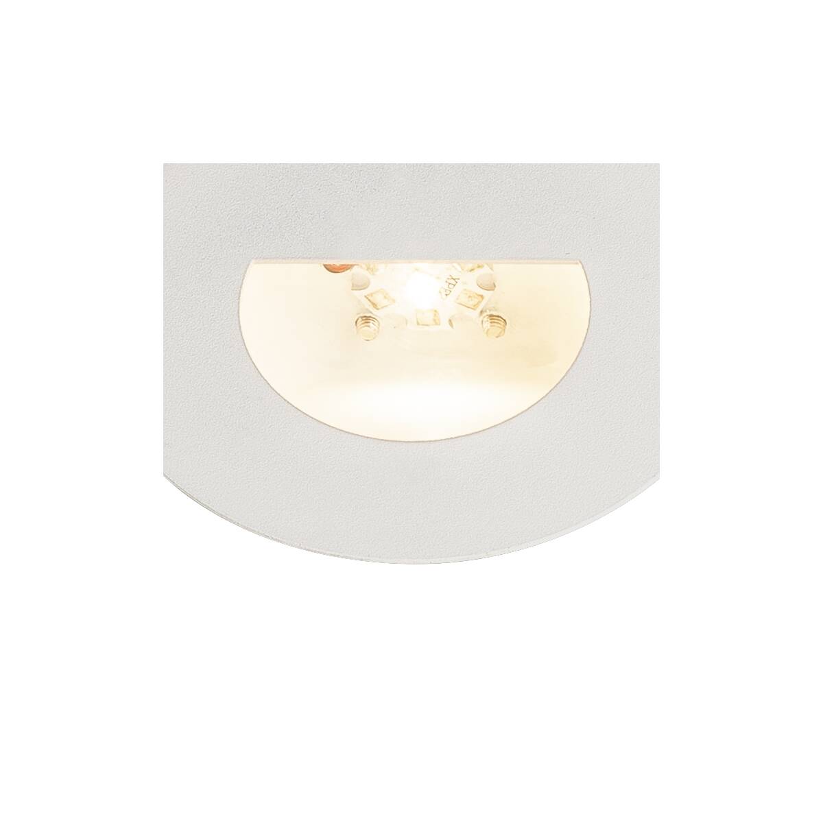 Woro Indoor LED recessed wall light 3000K White