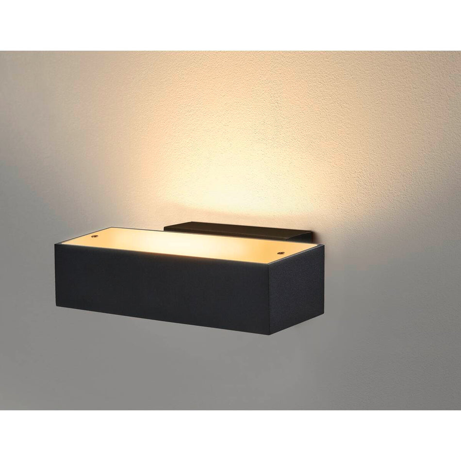 SLV Indoor Wandaufbauleuchte Schwarz