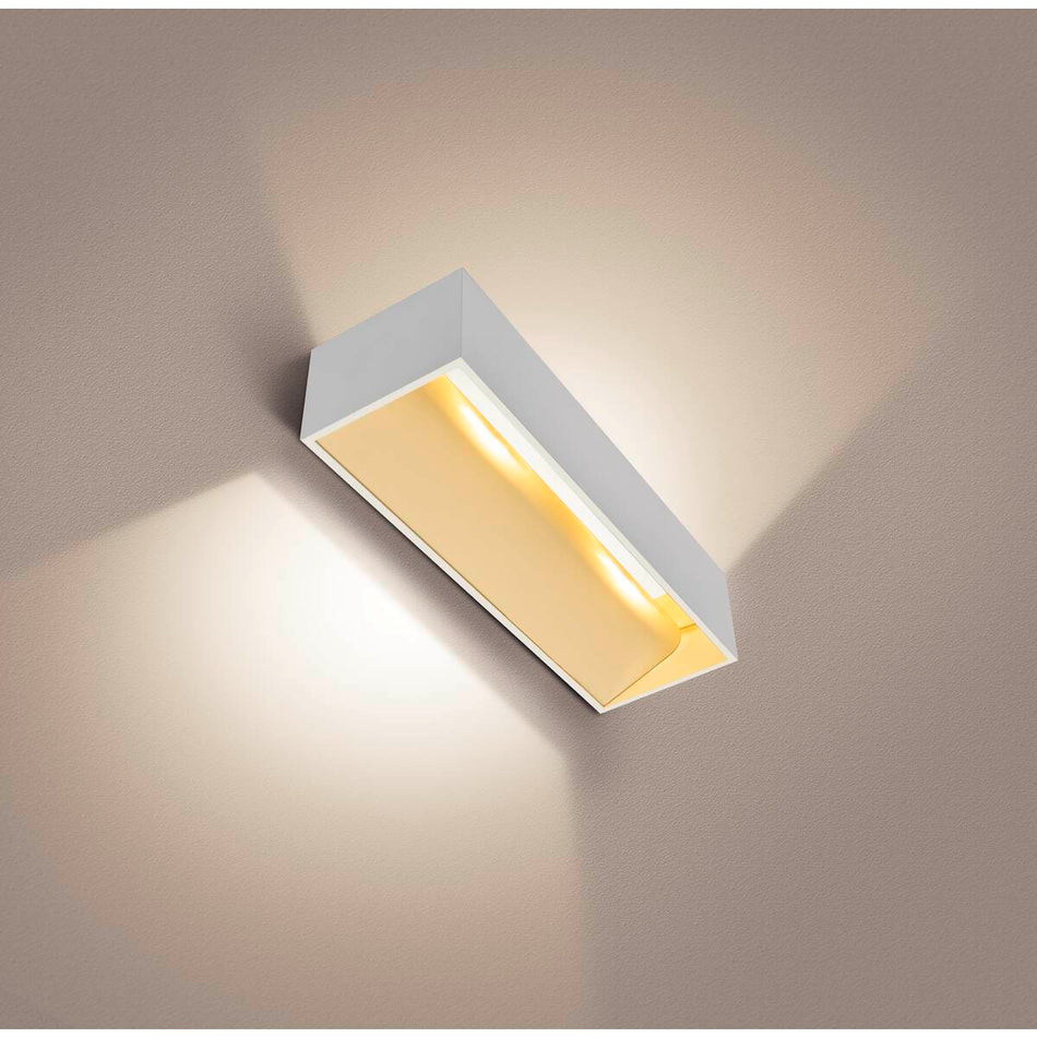SLV  Indoor Led Wandaufbauleuchte Weiß 2000-3000K Dim-To-Warm
